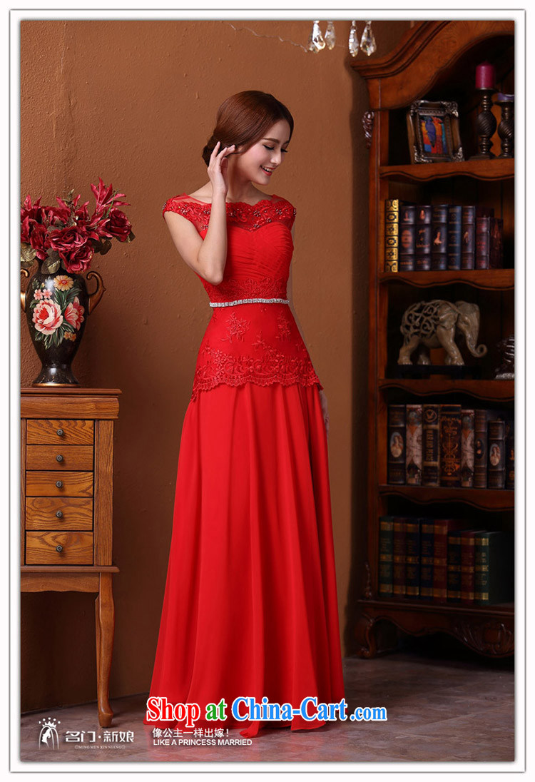 The bride's 2015 New Red dress wedding dresses bows elegant dress lace 589 L pictures, price, brand platters! Elections are good character, the national distribution, so why buy now enjoy more preferential! Health