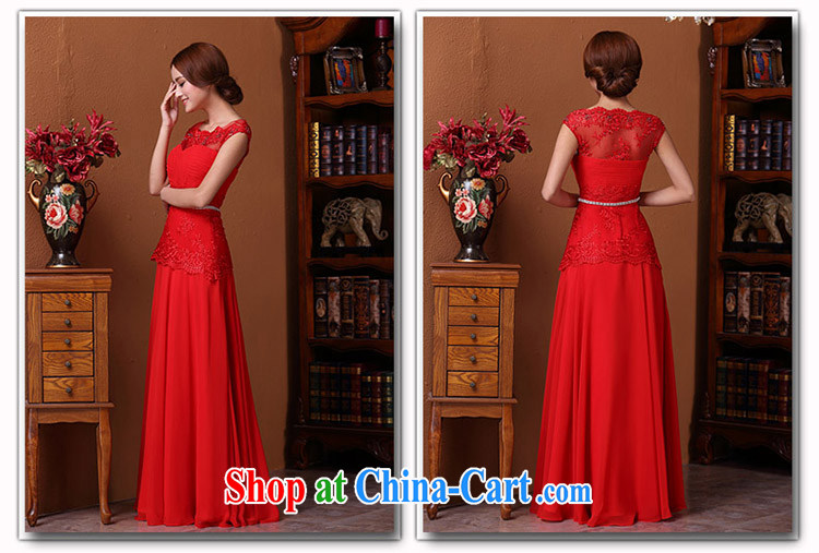 The bride's 2015 New Red dress wedding dresses bows elegant dress lace 589 L pictures, price, brand platters! Elections are good character, the national distribution, so why buy now enjoy more preferential! Health