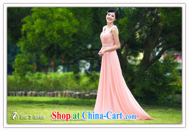 The bride's 2015 new elegant dress stylish tail dress dinner serving pink 341 L pictures, price, brand platters! Elections are good character, the national distribution, so why buy now enjoy more preferential! Health