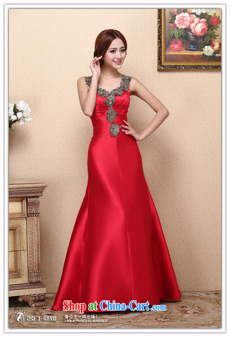 The bride's 2015 New Red bows dress is also dress crowsfoot graphics thin retro 664 L pictures, price, brand platters! Elections are good character, the national distribution, so why buy now enjoy more preferential! Health