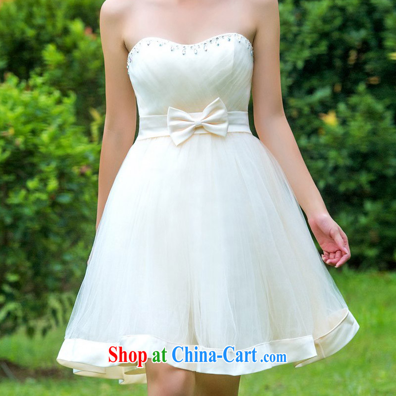 The bride's 2015 new bridal gown sweet bridesmaid dress Princess small dress 336 L, name the bride, online shopping