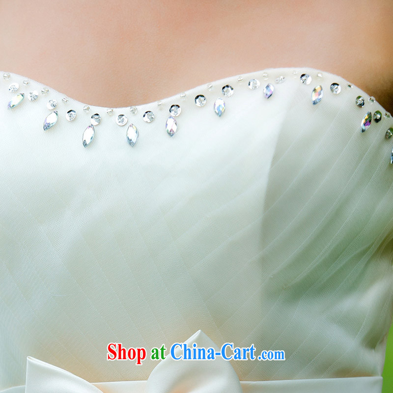 The bride's 2015 new bridal gown sweet bridesmaid dress Princess small dress 336 L, name the bride, online shopping