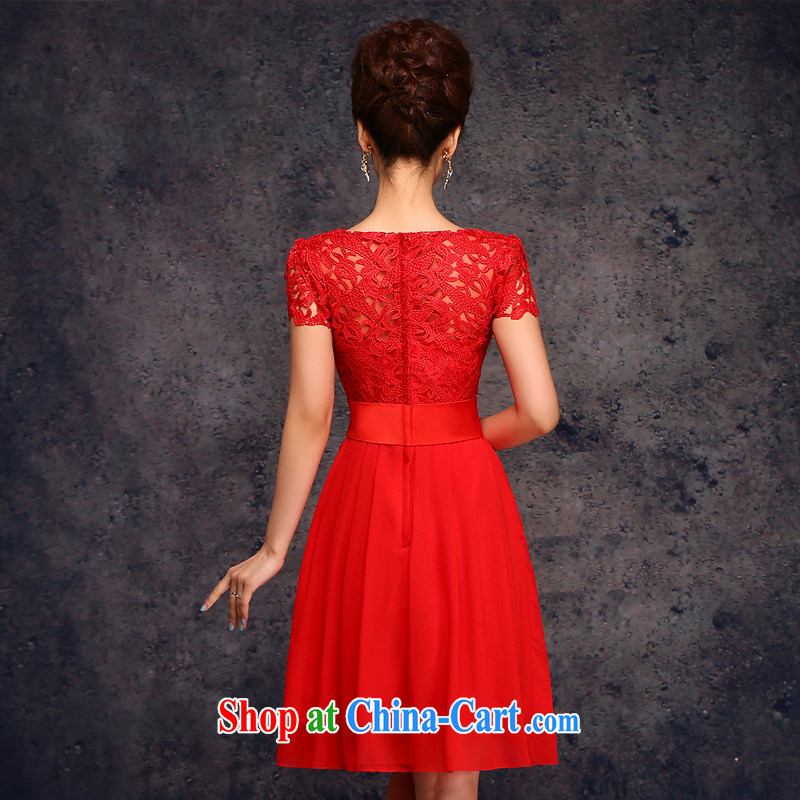 7-Color 7 tone classic 2014 new bridal dresses red wedding toast clothing retro lace-back doors L dresses in 001 cuff long XXL, 7-Color 7 tone, shopping on the Internet