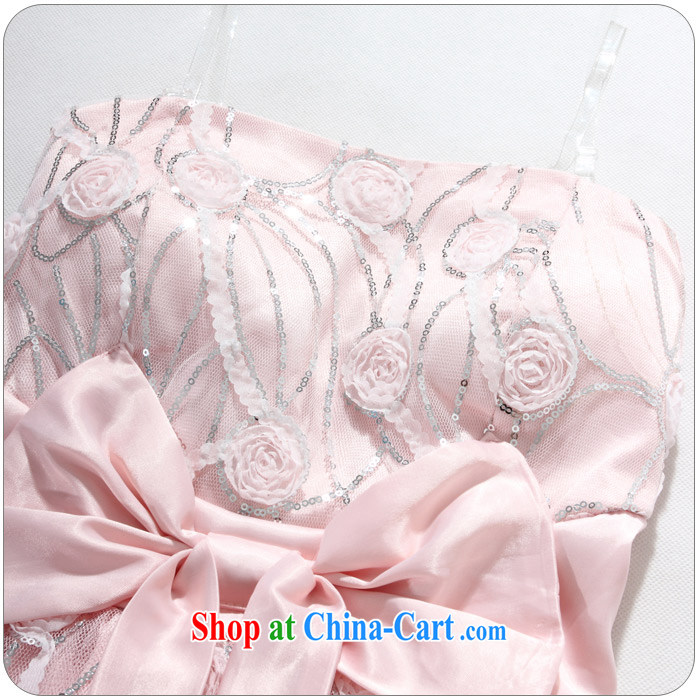 JK 2. YY spring and summer, take a bow tie graphics thin short the dress code erase chest dress champagne color XXL pictures, price, brand platters! Elections are good character, the national distribution, so why buy now enjoy more preferential! Health