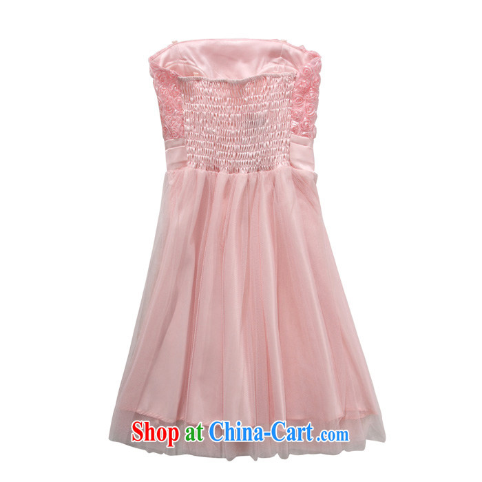 JK 2. YY Korean version of Yuan romantic rose-waist Web yarn erase chest short dress sister dresses white XXL pictures, price, brand platters! Elections are good character, the national distribution, so why buy now enjoy more preferential! Health
