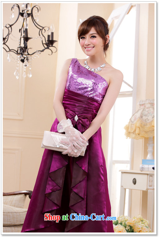 JK 2. YY stylish long dinners moderator dress single shoulder larger dresses purple XXL pictures, price, brand platters! Elections are good character, the national distribution, so why buy now enjoy more preferential! Health
