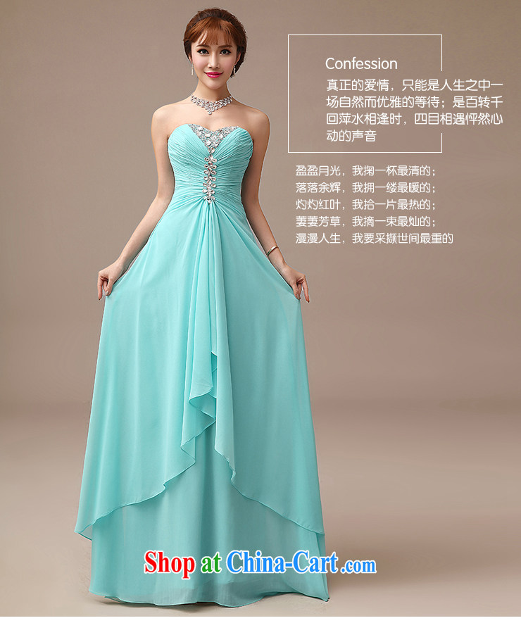 dirty man 2015 new marriages served toast Korean Mary Magdalene Beauty Chest diamond jewelry blue fall gown blue L pictures, price, brand platters! Elections are good character, the national distribution, so why buy now enjoy more preferential! Health
