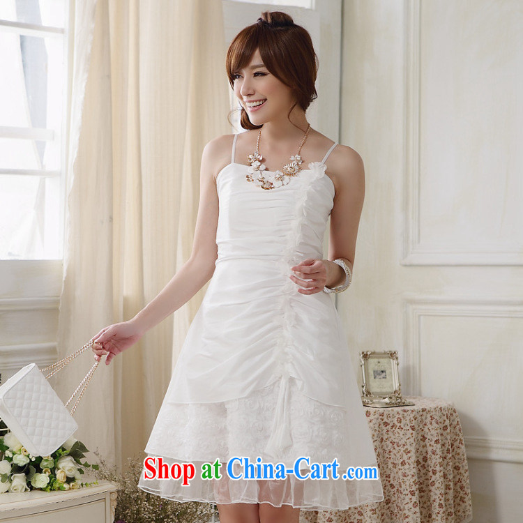 JK 2. YY American and European style dinner will name Yuan straps dress short dress J 9903 white XXL pictures, price, brand platters! Elections are good character, the national distribution, so why buy now enjoy more preferential! Health