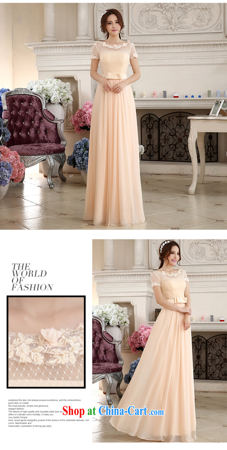 Dream of the day wedding dresses 2015 new marriage toast Service Bridal bridesmaid dress cuff in short-sleeve wedding dress LF 370 champagne color sleeves, tailored pictures, price, brand platters! Elections are good character, the national distribution, so why buy now enjoy more preferential! Health