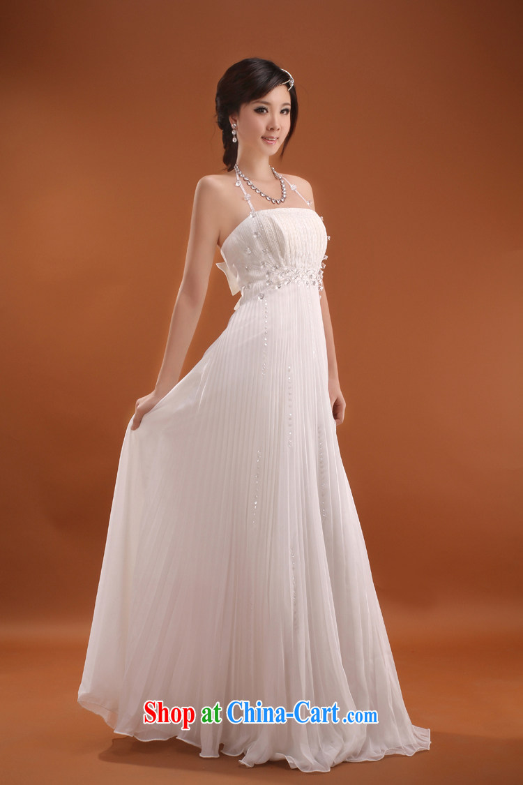 Rain is still clothing bridal wedding dresses 2015 parquet drill beautiful bride wedding dress Korean high waist wedding dresses LF 121 white M pictures, price, brand platters! Elections are good character, the national distribution, so why buy now enjoy more preferential! Health