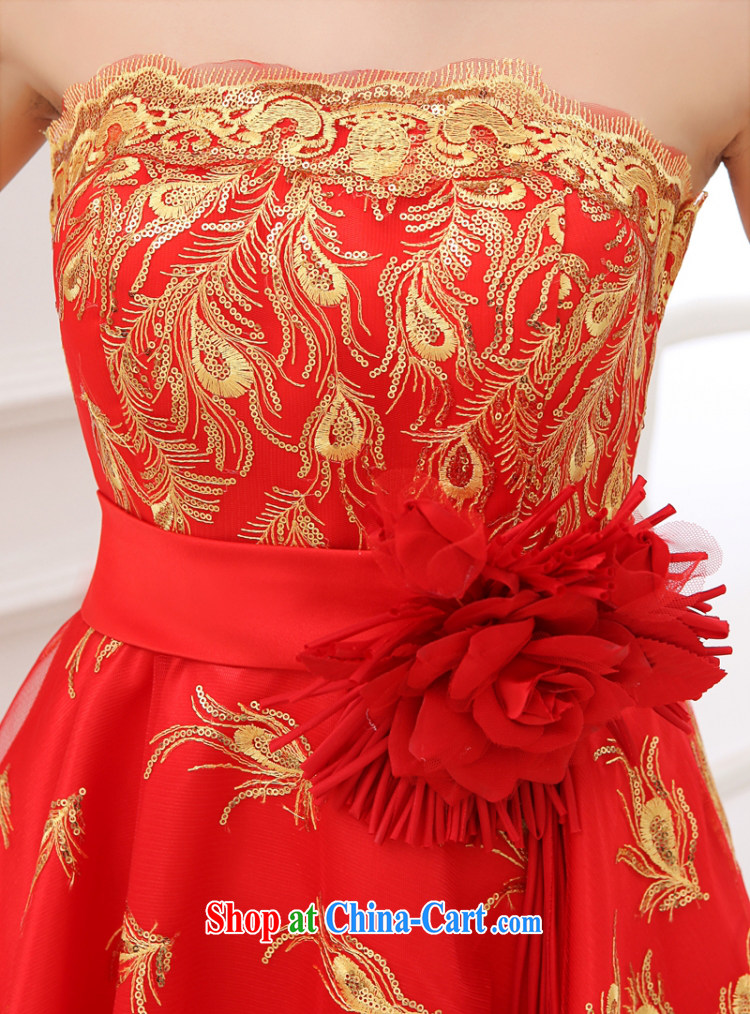 According to the 2015 Uganda new pregnant women wedding dresses bride's former long after marriage lace red bridesmaid toast serving small dress red long. size color is not final pictures, price, brand platters! Elections are good character, the national distribution, so why buy now enjoy more preferential! Health