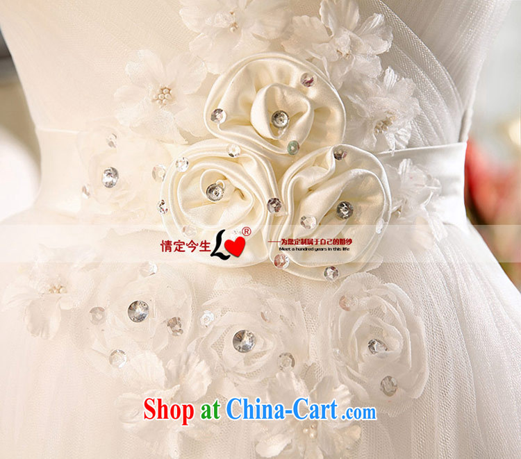 Love Life 2015 new wedding dresses flowers short chest bare bows service bridesmaid dinner shaggy dress beauty graphics thin wedding dress girls white S pictures, price, brand platters! Elections are good character, the national distribution, so why buy now enjoy more preferential! Health