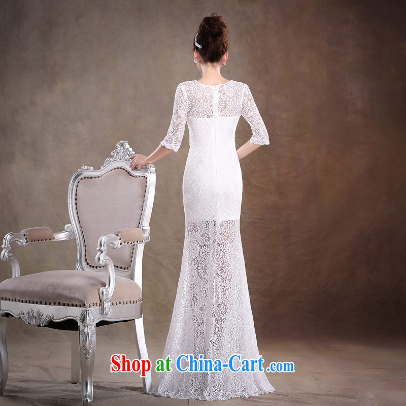 Love Life wedding dresses new 2014 marriages served toast red evening dress long Graphics thin beauty white XL, love life, and shopping on the Internet