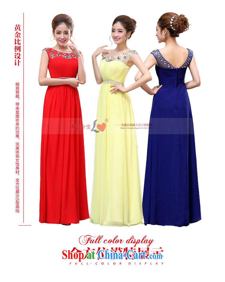 Love Life 2015 spring and summer bridal wedding dress red wedding toast clothing Evening Dress uniforms bridesmaid serving long, red XXL pictures, price, brand platters! Elections are good character, the national distribution, so why buy now enjoy more preferential! Health