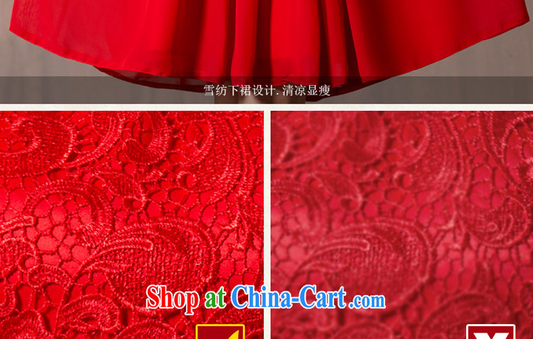 7 color 7 tone 2015 New red evening dress lace short marriages served toast wedding dresses L 012 red long L pictures, price, brand platters! Elections are good character, the national distribution, so why buy now enjoy more preferential! Health