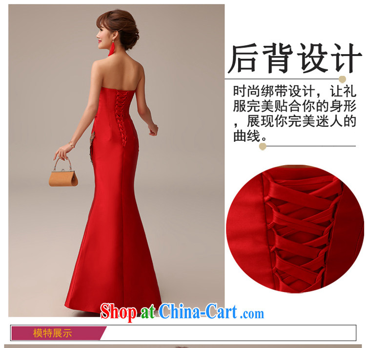 7 color 7 tone original 2015 New Long bows her clothes dress wedding wedding beauty red crowsfoot graphics thin dress new L 013 red tailored (final) pictures, price, brand platters! Elections are good character, the national distribution, so why buy now enjoy more preferential! Health