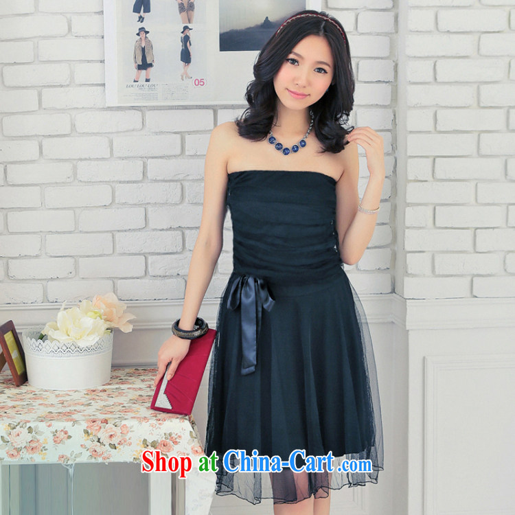 The Parting short Web yarn wiped his chest-waist small dress 2015 Korean wedding banquet hosted bridal bridesmaid sister with strap dresses 5343 card the color code pictures, price, brand platters! Elections are good character, the national distribution, so why buy now enjoy more preferential! Health