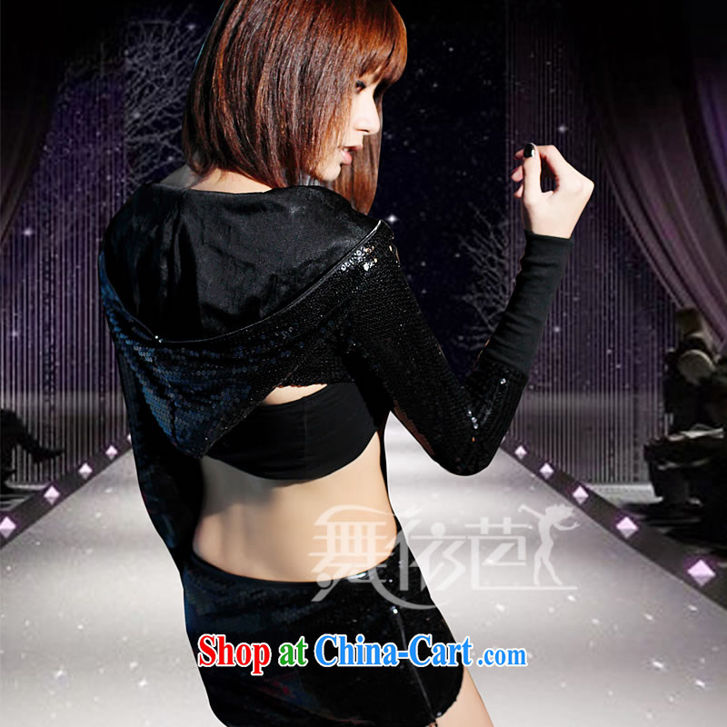 New night DS 酒吧女 dancer costumes jazz dance modern stage costumes sexy-pants #8417 black S small code, in accordance with dance, hip hop, and shopping on the Internet