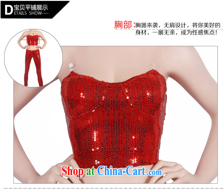 New night 酒吧女 DS for dance clothing modern stage load value sexy, 2 piece #8240 golden L larger picture, price, brand platters! Elections are good character, the national distribution, so why buy now enjoy more preferential! Health