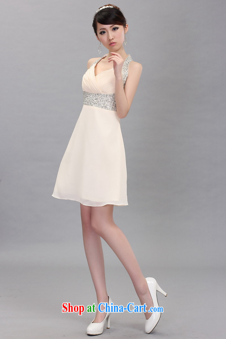 Shez &live female 2014 toast bride dress short-chair also dresses beauty star wedding dresses champagne color XXL pictures, price, brand platters! Elections are good character, the national distribution, so why buy now enjoy more preferential! Health