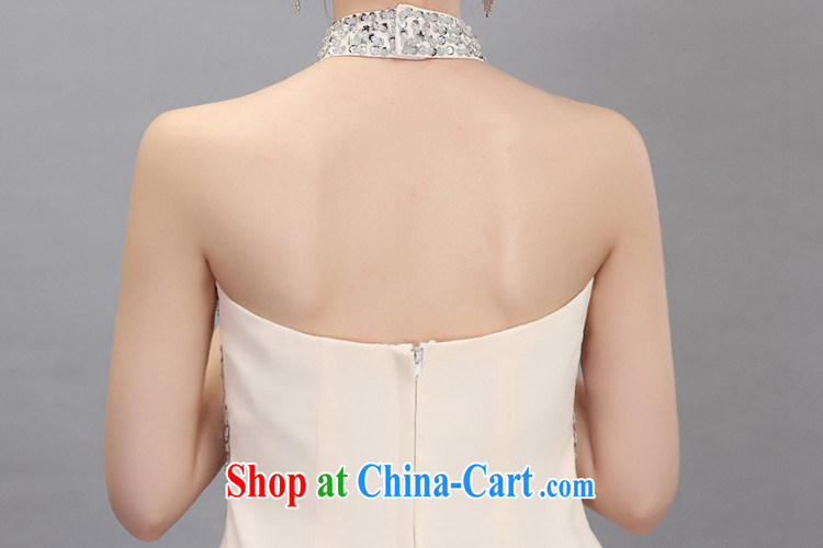 Shez &live female 2014 toast bride dress short-chair also dresses beauty star wedding dresses champagne color XXL pictures, price, brand platters! Elections are good character, the national distribution, so why buy now enjoy more preferential! Health