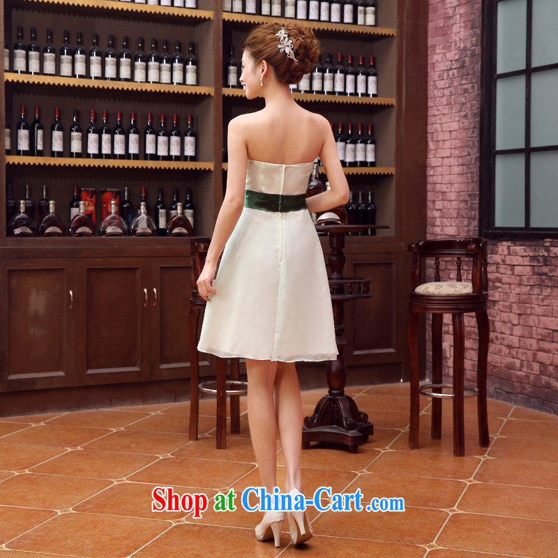 Rain is still clothing bridal wedding dresses 2015 new products the sweet bridesmaid skirts erase chest small dress LF 180 green tailored, rain is still clothing, shopping on the Internet