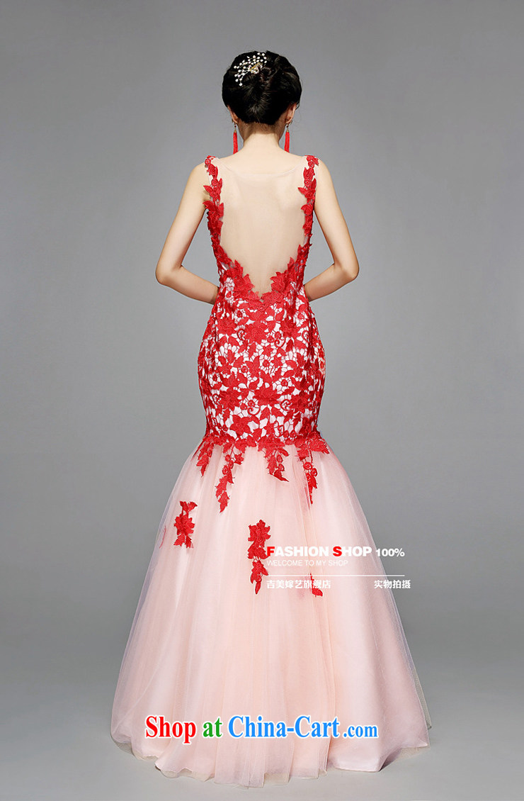 wedding dresses Jimmy married arts 2015 new shoulders Korean version with LS 7566 red lace bridal gown red XL pictures, price, brand platters! Elections are good character, the national distribution, so why buy now enjoy more preferential! Health