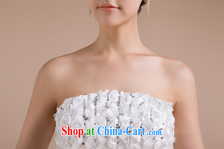 Rain is still clothing bridal wedding dresses 2015 new marriage toast clothing red erase chest strap dresses white sweet bridesmaid dresses small LF 90 champagne color tailored pictures, price, brand platters! Elections are good character, the national distribution, so why buy now enjoy more preferential! Health
