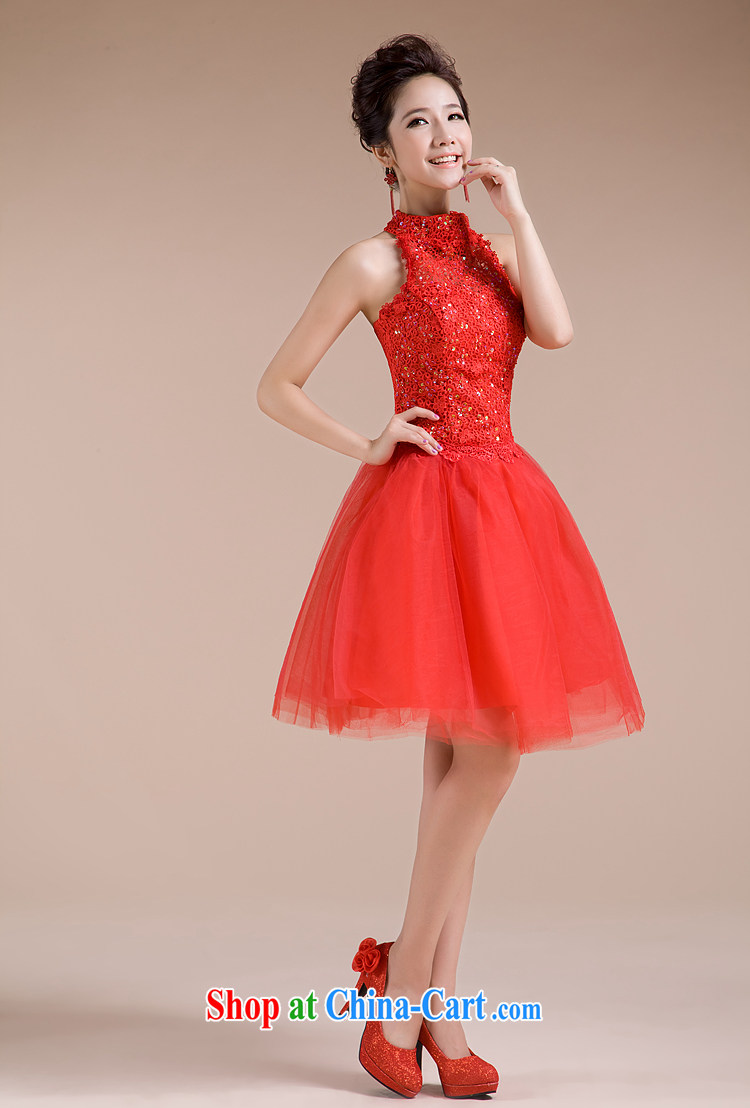 Rain is still clothing bridal wedding dresses 2015 New red short toast wedding service is also tied with parquet drill bridesmaid dresses small LF 89 red tailored pictures, price, brand platters! Elections are good character, the national distribution, so why buy now enjoy more preferential! Health