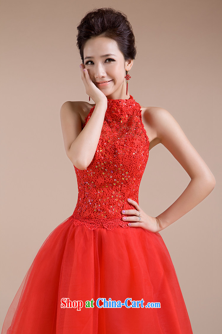 Rain is still clothing bridal wedding dresses 2015 New red short toast wedding service is also tied with parquet drill bridesmaid dresses small LF 89 red tailored pictures, price, brand platters! Elections are good character, the national distribution, so why buy now enjoy more preferential! Health