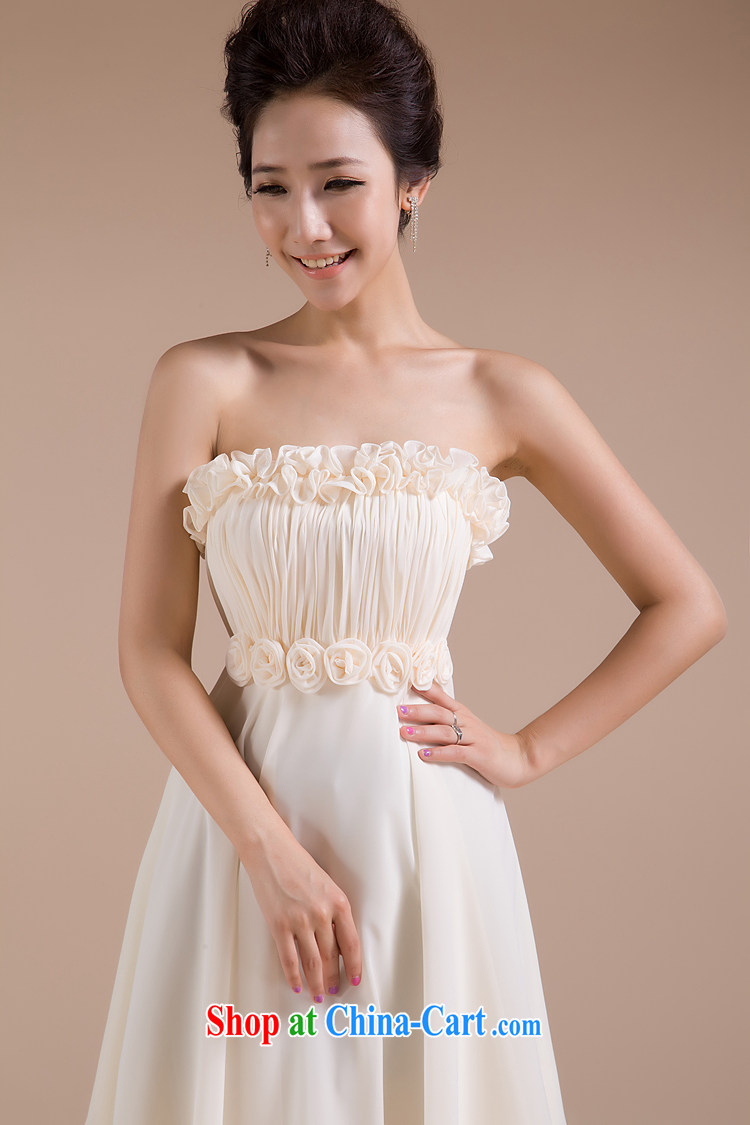 Rain is still clothing bridal wedding dresses 2015 new, accompanied by her sister skirt champagne color short, tied with bare chest sweet little dress LF 88 champagne color tailored pictures, price, brand platters! Elections are good character, the national distribution, so why buy now enjoy more preferential! Health