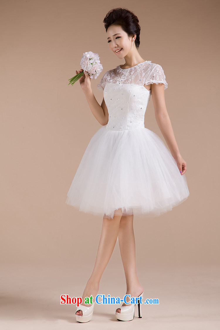 Rain is still clothing bridal wedding dresses 2015 new white short performances, presided over his shoulder dresses bridesmaid dresses small LF 87 white tailored pictures, price, brand platters! Elections are good character, the national distribution, so why buy now enjoy more preferential! Health