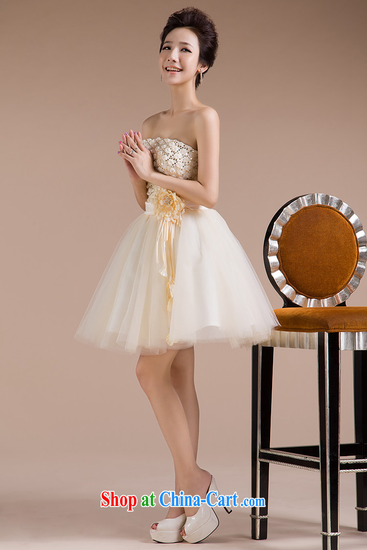 Rain is still Yi marriages 2015 new bridesmaid sister dress champagne color erase chest strap short, sweet little dress LF 86 champagne color tailored pictures, price, brand platters! Elections are good character, the national distribution, so why buy now enjoy more preferential! Health