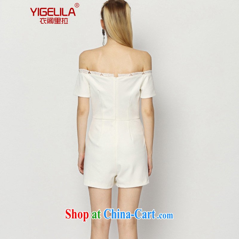 Yi Ge lire/YIGELILA name yuan a Field shoulder Sau San video skinny dress simple lace-pants female white 5199 L, Yi Ge lire (YIGELILA), and, on-line shopping
