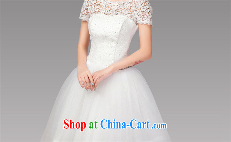 tslyzm 2015 new bridesmaid dresses stylish short-field shoulder white lace Princess shaggy dress small dress sister skirt package shoulder short wedding XL pictures, price, brand platters! Elections are good character, the national distribution, so why buy now enjoy more preferential! Health