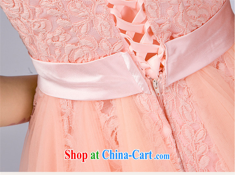 tslyzm bridal wedding bridesmaid's dress bridesmaid toast serving serving Korean version the code sister skirt short lace short dress uniforms moderator XL pictures, price, brand platters! Elections are good character, the national distribution, so why buy now enjoy more preferential! Health