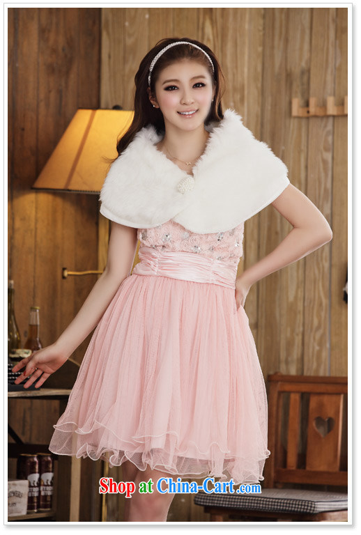An expensive beauty with Princess dress dresses the chest three-dimensional roses high waist Sau San Fat MM female shaggy dress sister bridesmaid bridal toast evening dress white XXXL pictures, price, brand platters! Elections are good character, the national distribution, so why buy now enjoy more preferential! Health