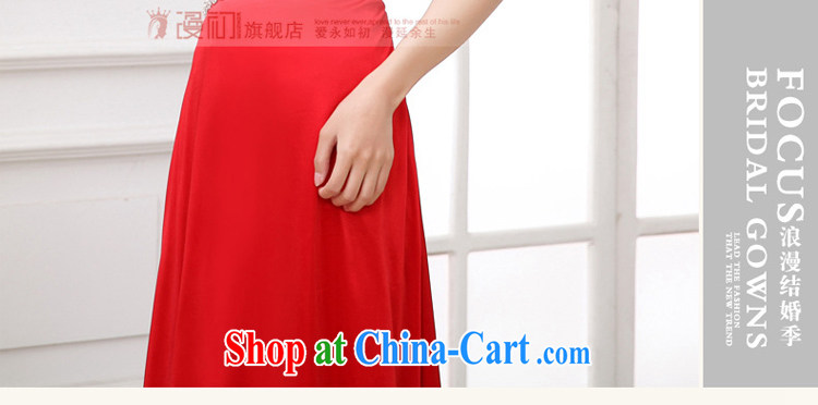 Early animated evening dress 2015 New Long fall wedding toast serving sweet Mary Magdalene chest diamond jewelry bridal dresses female Red XXL pictures, price, brand platters! Elections are good character, the national distribution, so why buy now enjoy more preferential! Health