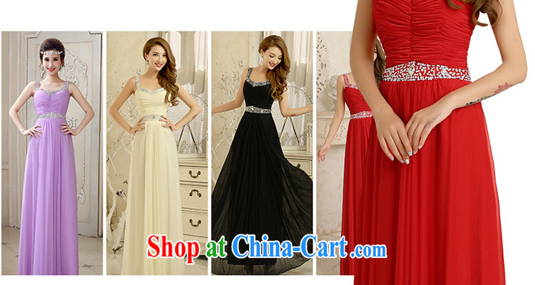 Honey, bride 2015 New Long dress purple straps bridal toast serving Korean large, stylish wedding dress red XXL pictures, price, brand platters! Elections are good character, the national distribution, so why buy now enjoy more preferential! Health