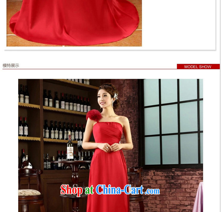 Early definition 2015 new dress, shoulder-length, toast wedding service banquet Evening Dress dress Spring Summer Fox hair dress red XXL pictures, price, brand platters! Elections are good character, the national distribution, so why buy now enjoy more preferential! Health