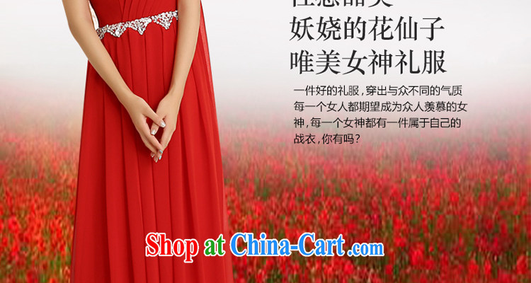Honey, bride red bridal gown wedding toast serving long single shoulder Korean snow woven with the Code graphics thin stylish and elegant evening dresses annual red XXL pictures, price, brand platters! Elections are good character, the national distribution, so why buy now enjoy more preferential! Health