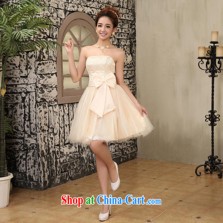 Baby bridal 2014 wedding dresses bare chest bridesmaid dresses small betrothal banquet dress presided over his sisters dress dress dress fashionable fragrance color XXL pictures, price, brand platters! Elections are good character, the national distribution, so why buy now enjoy more preferential! Health