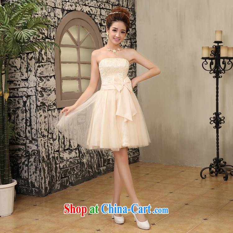 Baby bridal 2014 wedding dresses bare chest bridesmaid dresses small betrothal banquet dress presided over his sisters dress dress dress fashionable fragrance color XXL pictures, price, brand platters! Elections are good character, the national distribution, so why buy now enjoy more preferential! Health