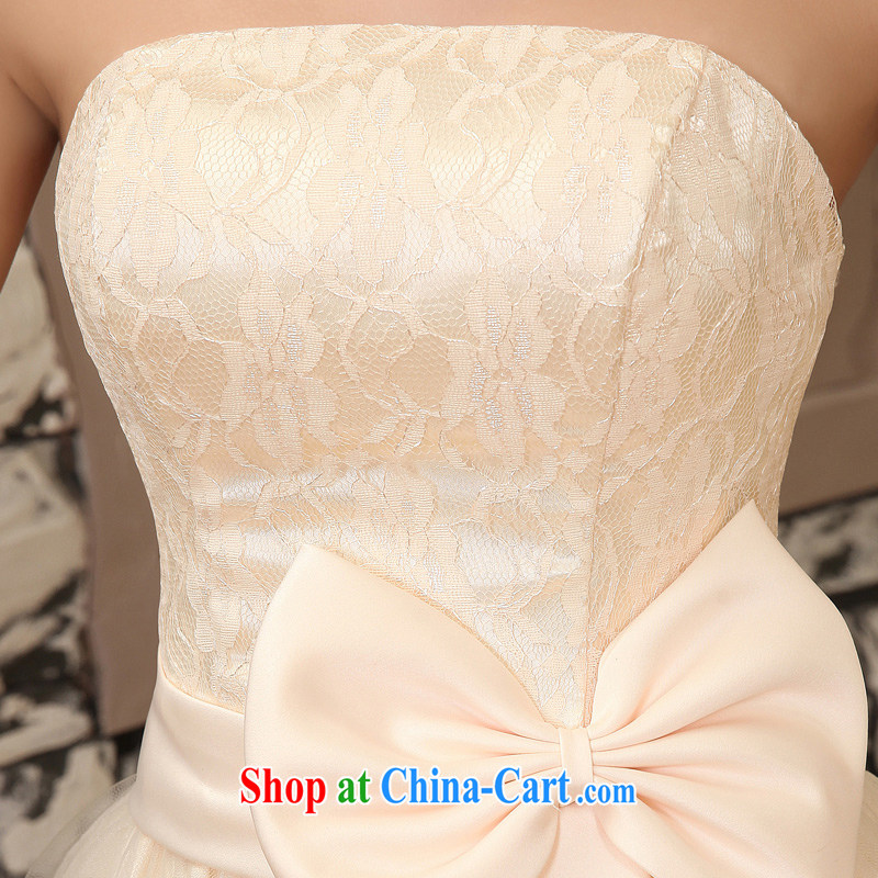 Baby bridal 2014 wedding dresses bare chest bridesmaid small dress the wedding banquet dress presided over his sisters dress dress dress fashionable fragrance color XXL, my dear Bride (BABY BPIDEB), shopping on the Internet
