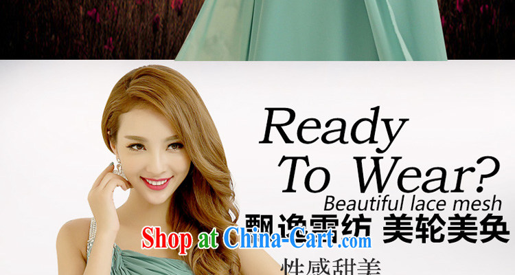 Honey, bride 2015 New Long dress single shoulder with elegant and stylish bridesmaid service evening service chaired the code graphics thin chair dress picture color M pictures, price, brand platters! Elections are good character, the national distribution, so why buy now enjoy more preferential! Health