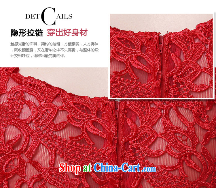 Rain is still Yi 2015 new bride wedding dress back door toast clothing Fashion Show clothing sexy lace short skirt LF 193 red long tailored pictures, price, brand platters! Elections are good character, the national distribution, so why buy now enjoy more preferential! Health