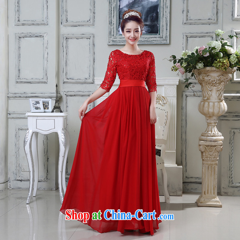 Rain is still Yi 2015 new bride wedding dress back door toast clothing Fashion Show clothing sexy lace short skirt LF 193 red long, tailored, rain is clothing, and shopping on the Internet