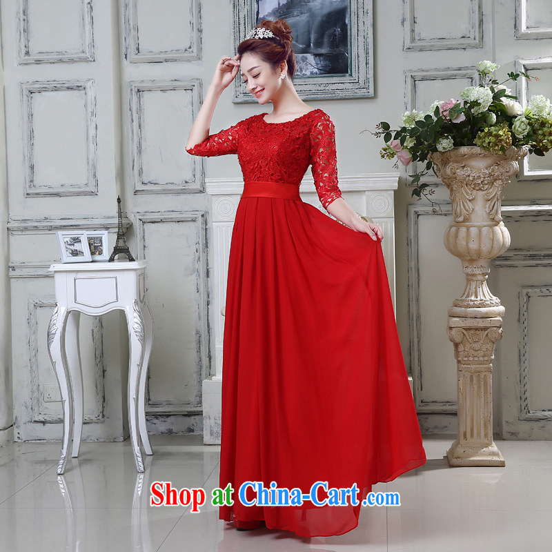 Rain is still Yi 2015 new bride wedding dress back door toast clothing Fashion Show clothing sexy lace short skirt LF 193 red long, tailored, rain is clothing, and shopping on the Internet