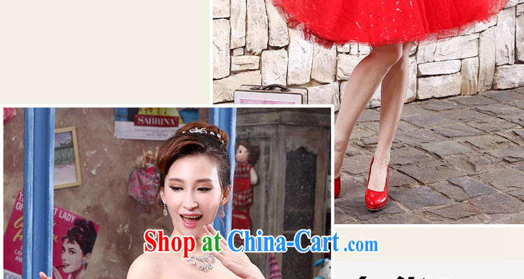 Honey, bride 2015 New Red dress wedding bridal toast wiped his chest strap lace beauty and stylish sweet dress red XXL pictures, price, brand platters! Elections are good character, the national distribution, so why buy now enjoy more preferential! Health