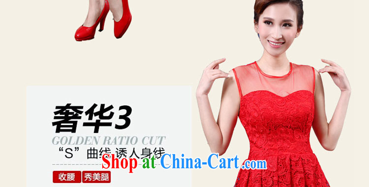 Honey, bride new short, a field package shoulder small dress bridal bridesmaid wedding serving toast serving lace wedding dress Korean fan red XXL pictures, price, brand platters! Elections are good character, the national distribution, so why buy now enjoy more preferential! Health